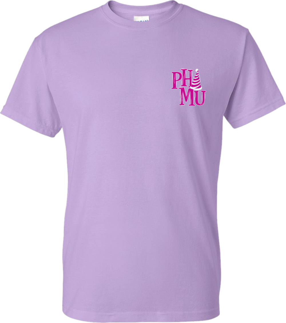 Phi Mu Birthday Celebration Front - Shirt (1000x1131), Png Download
