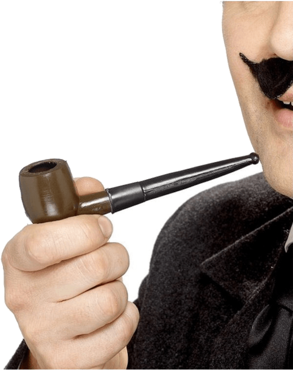 Smoking Pipe - Fake Pipe (600x951), Png Download