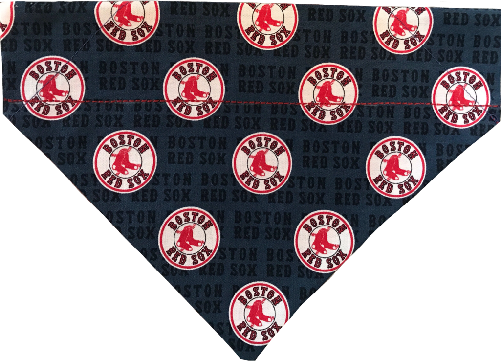 Boston Red Sox Over The Collar Dog Bandana - Patchwork (1024x767), Png Download