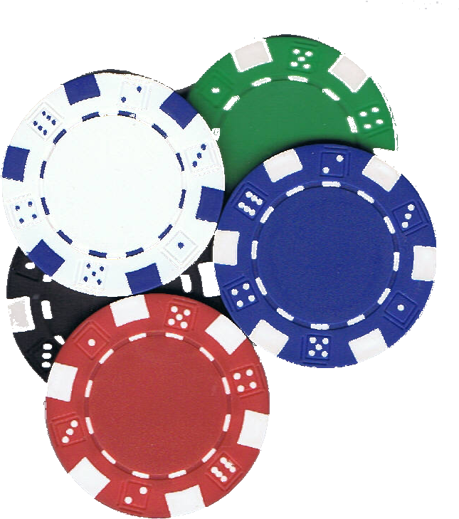Poker Chips, Coins, Peanuts - Green Poker Chip (731x785), Png Download
