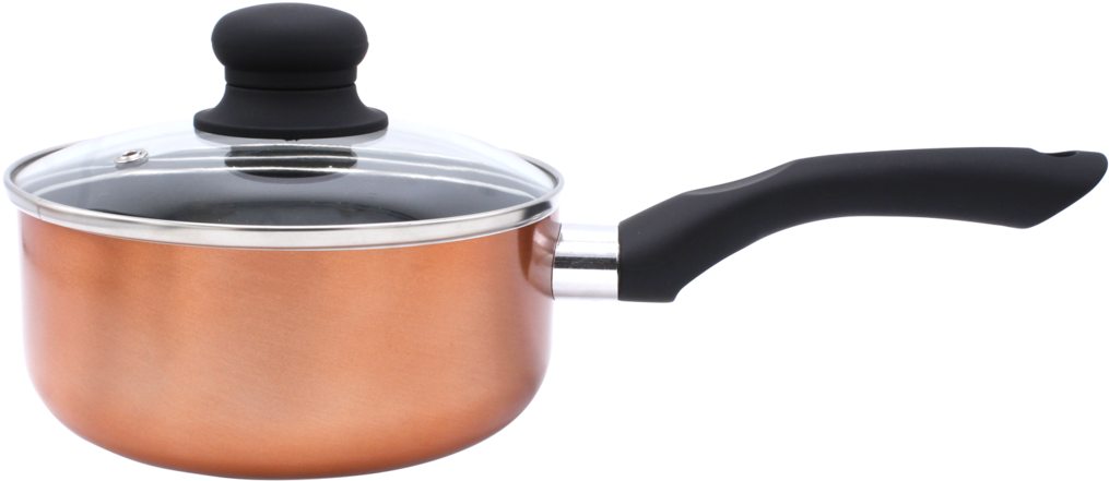 7 Pc Cookware Set Marble Coating - Lid (1024x1024), Png Download