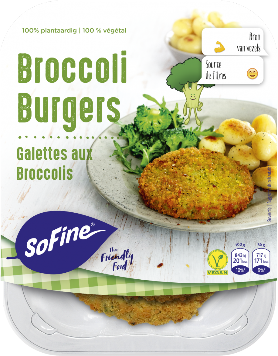 Recettes Avec "burger De Brocoli" - Sofine Tofu (1385x1600), Png Download