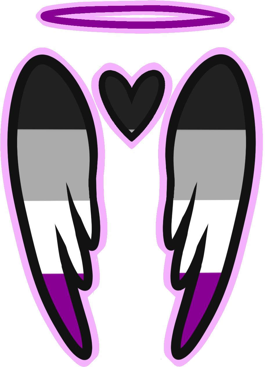 Lgbt Angel Wings (1218x1376), Png Download