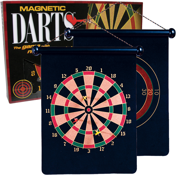 Magnetic Dart Board For Sale In Canada At Jester's - Dart Board (600x600), Png Download