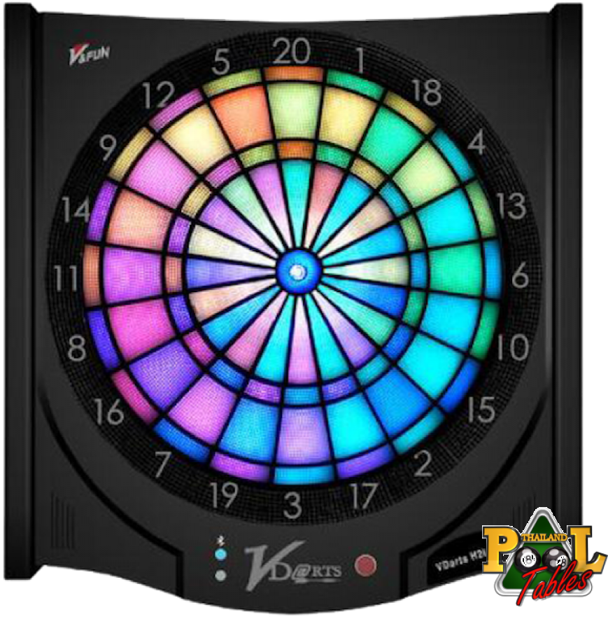 Vdarts H2l Electronic Dartboard - Vdart H2 L (900x900), Png Download
