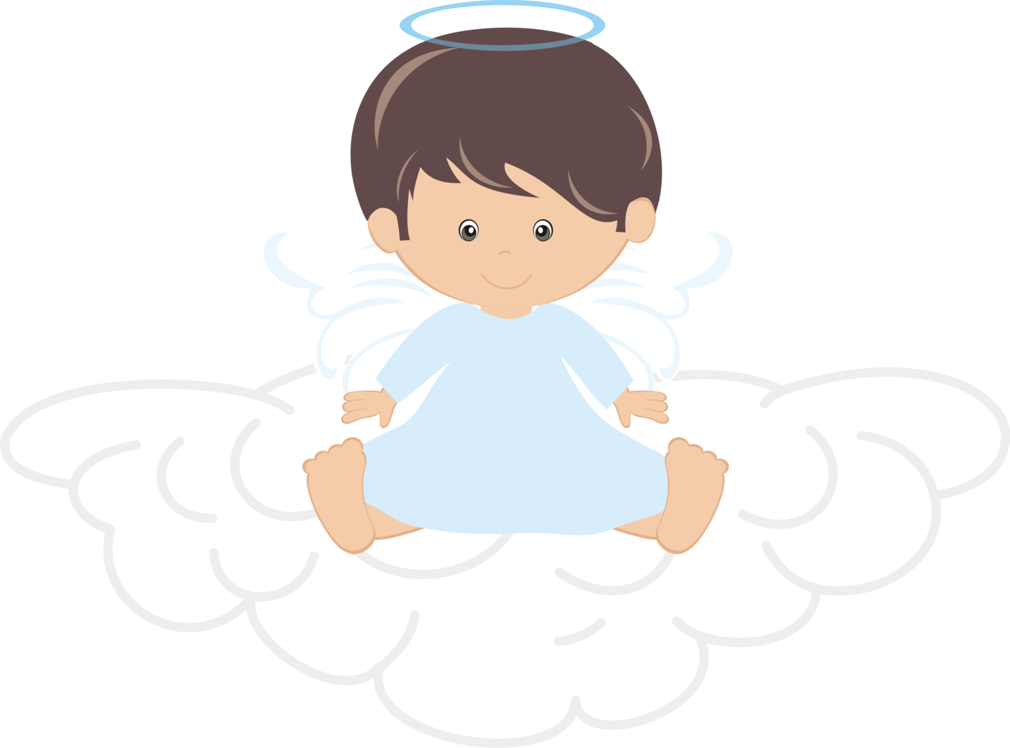 Ver Todas Las Imágenes De La Carpeta My 4shared Angel - Convite De Batizado Virtual (1458x1080), Png Download