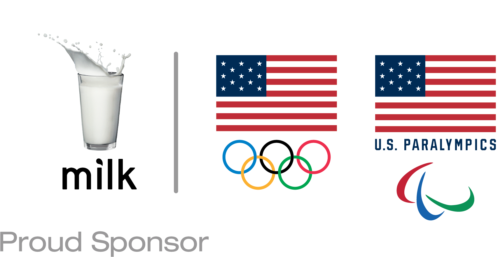 Milkglass Trip Left Horiz Rgb - Proud Sponsor Rio Olympics (1706x887), Png Download