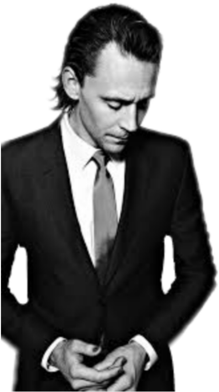 Loki Sticker - Loki In Black Suit (1024x1024), Png Download