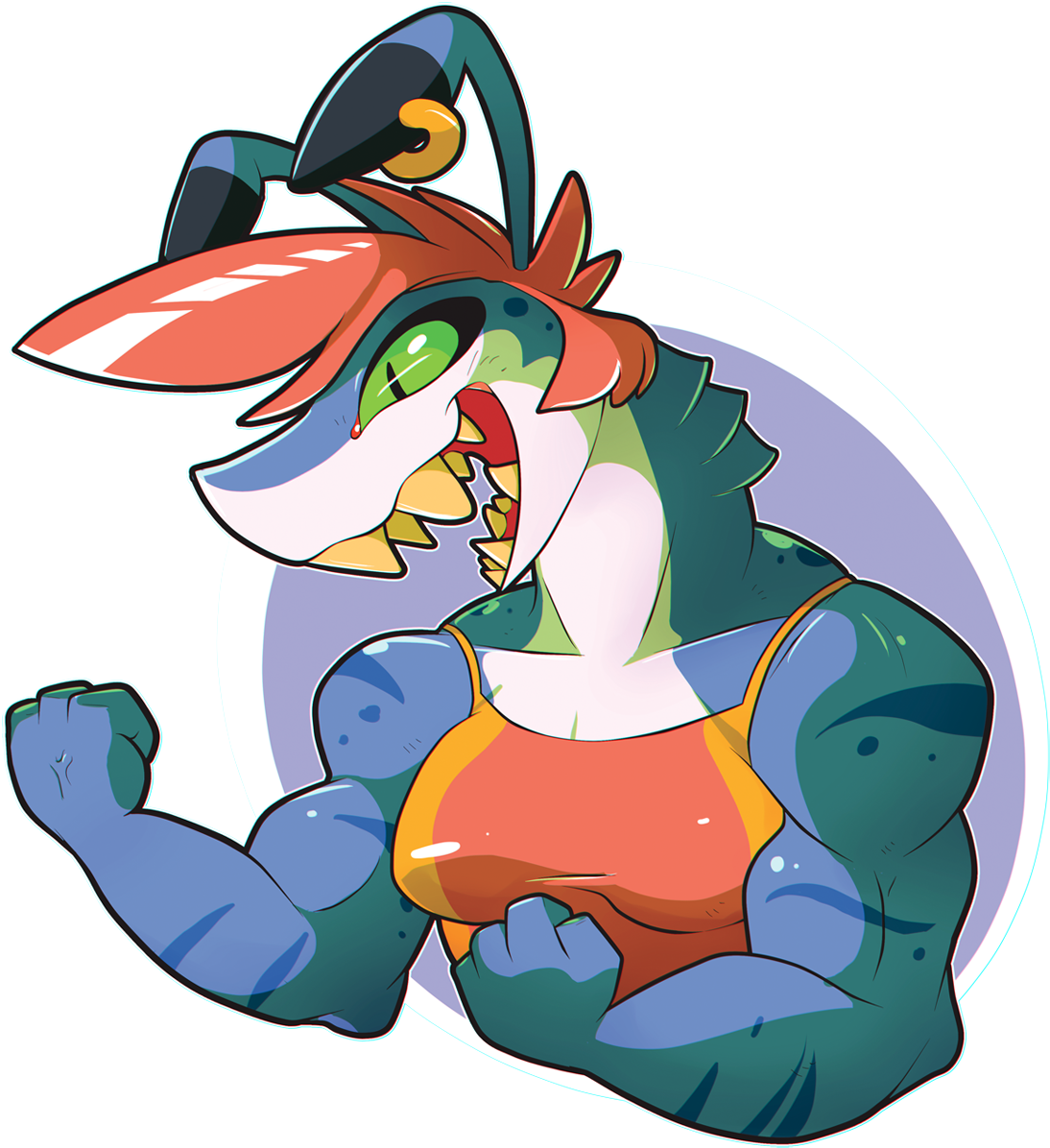 Anchor Arms - Cartoon (1130x1224), Png Download