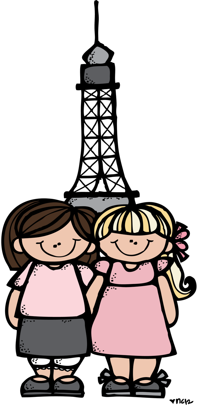 Eileen Melonheadz Colored 781×1,600 Pixels Educlips, - Melonheadz French (781x1600), Png Download