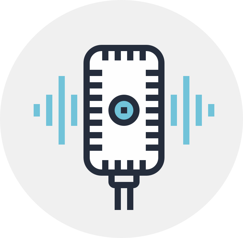 Microphone - Circle (780x764), Png Download