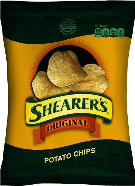 Original Potato Chips - Shearer's Foods (500x692), Png Download