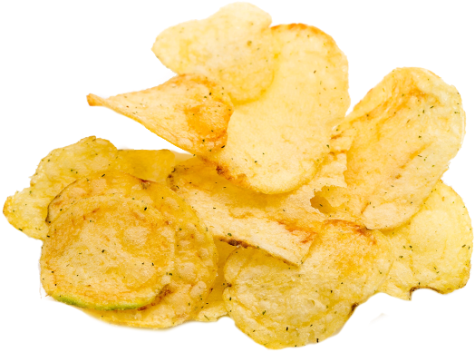 Potato Chip (664x466), Png Download