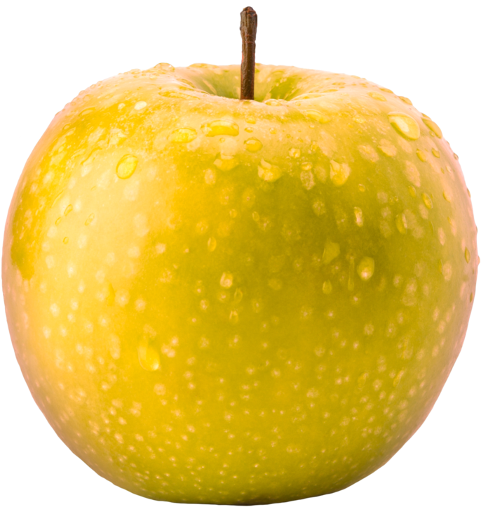 Golden Apple Png - Yellow Apple Transparent Background (894x894), Png Download