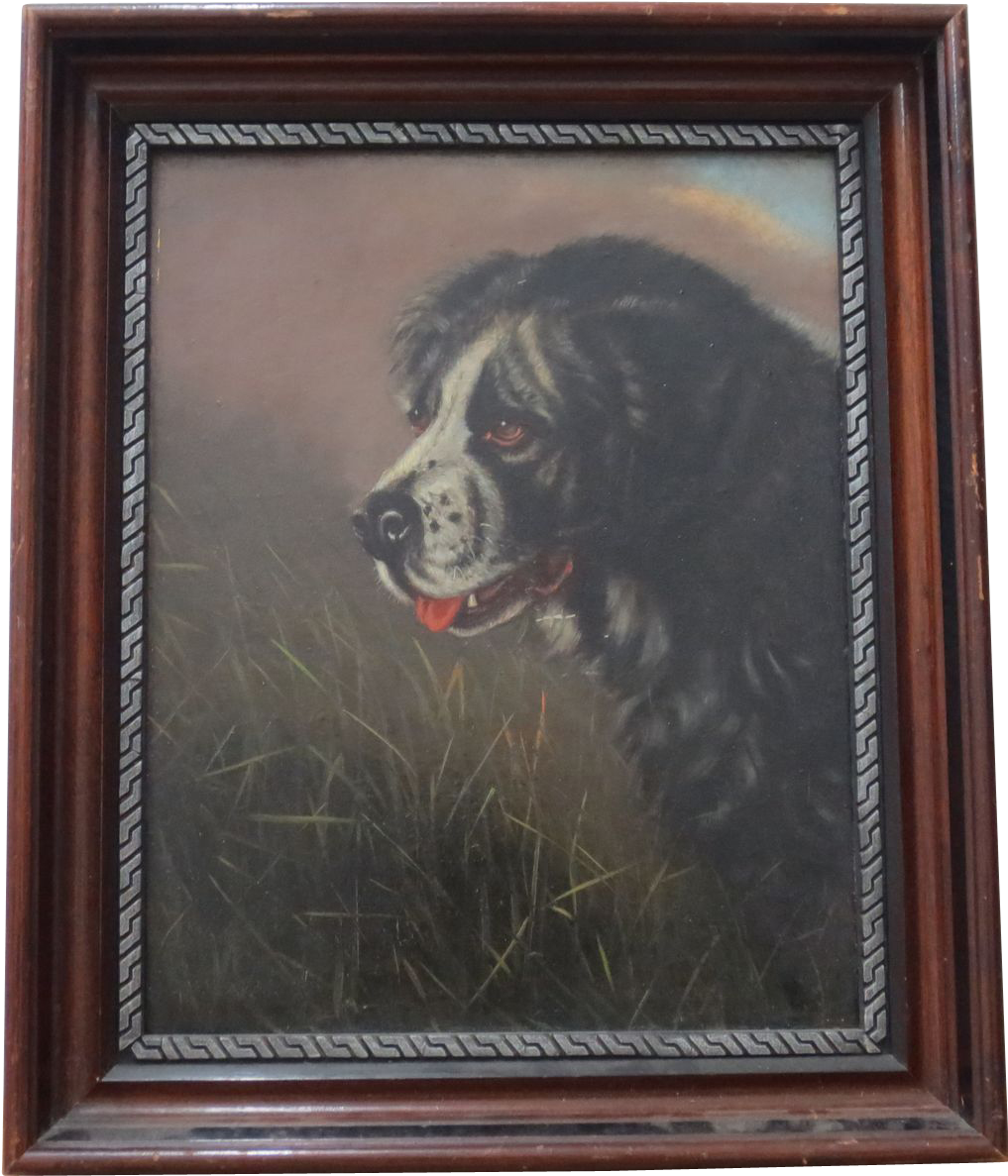 Oil Painting On Black Canvas Awesome Vintage Black - Picture Frame (1186x1186), Png Download