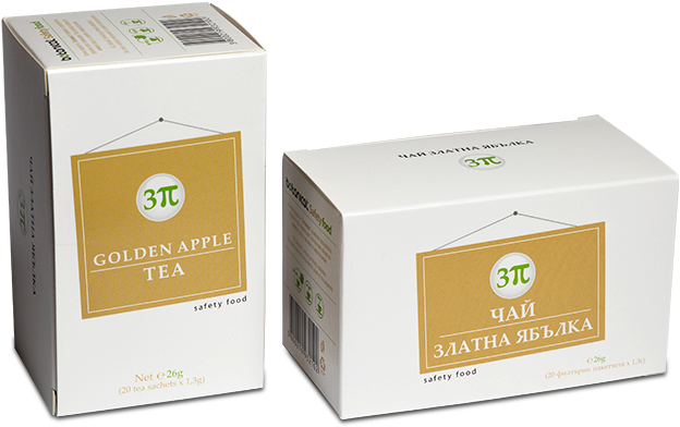 Golden Apple - Box (800x800), Png Download