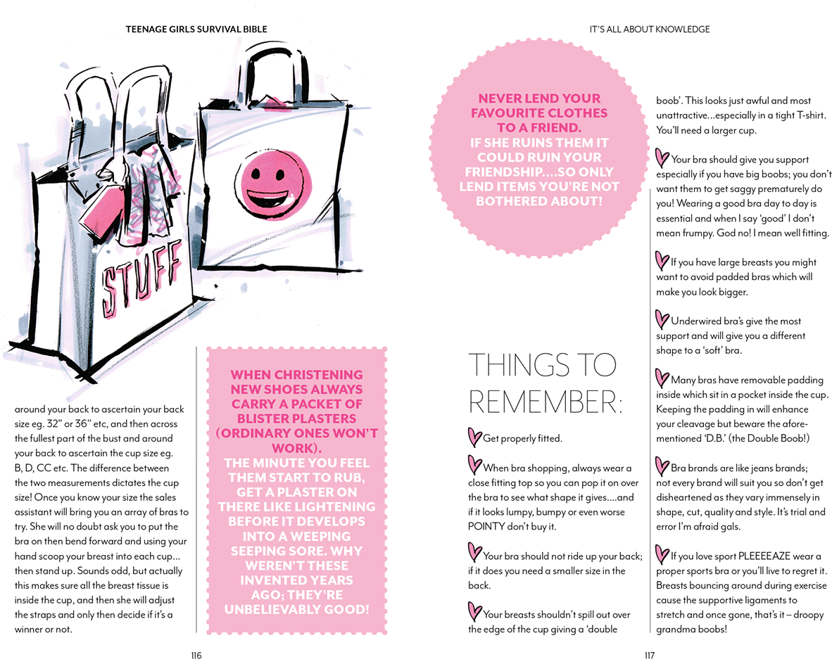 The Teenage Girls Survival Bible Completed November - Teenage Girls Survival Bible (1200x942), Png Download