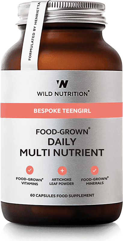 Teengirl Food-grown® Daily Multi Nutrient - Wild Nutrition Probiotic (511x800), Png Download