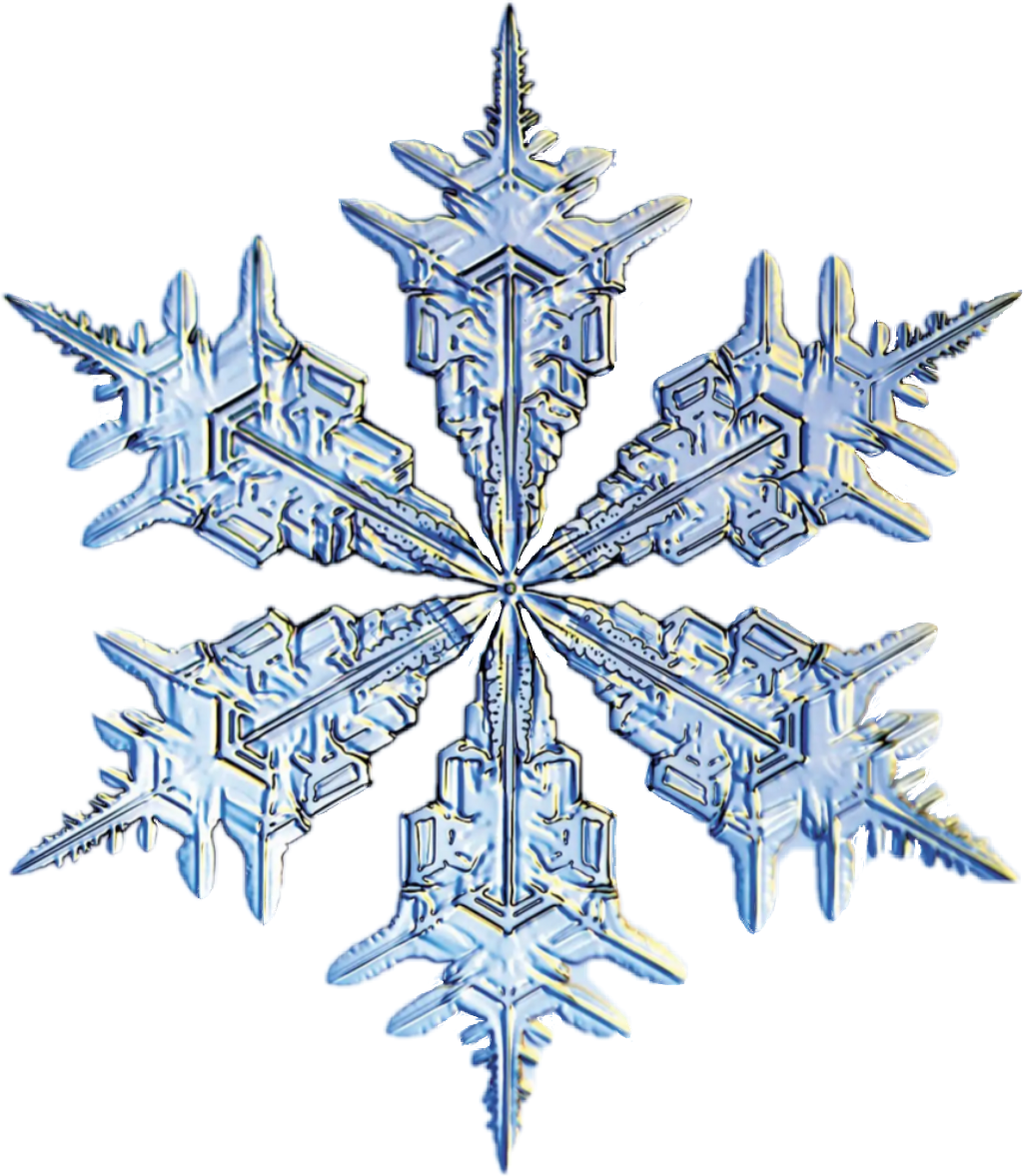 Snowflake Animated (1024x1177), Png Download