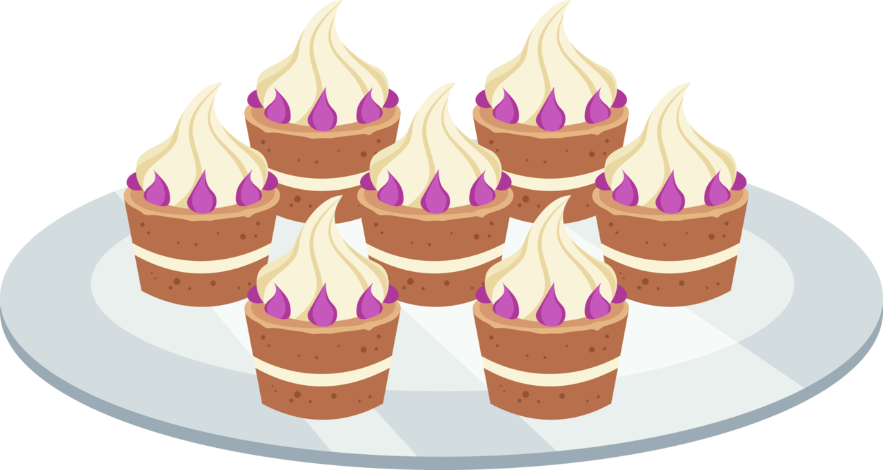 1280 X 681 6 - Plate Of Cupcakes Clipart (1280x681), Png Download