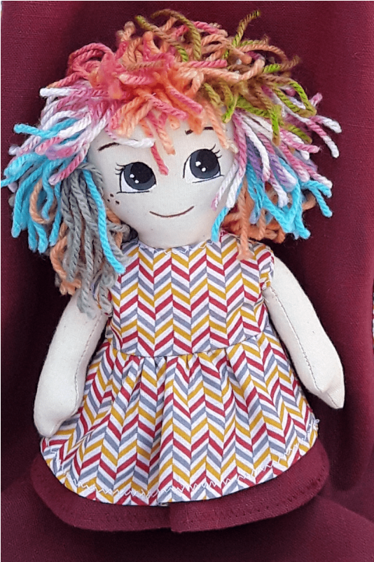 Vestido Miniatura De Tribales - Doll (800x800), Png Download