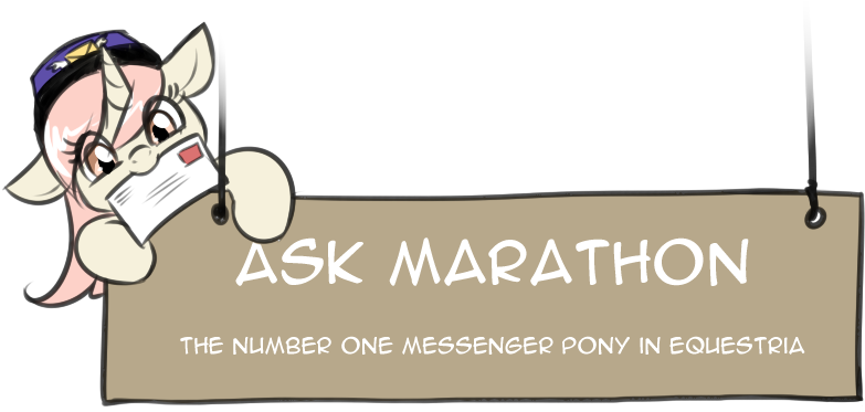 Its Gloomy, Ask Marathon, Banner, Cute, Floppy Ears, - Cartoon (860x400), Png Download