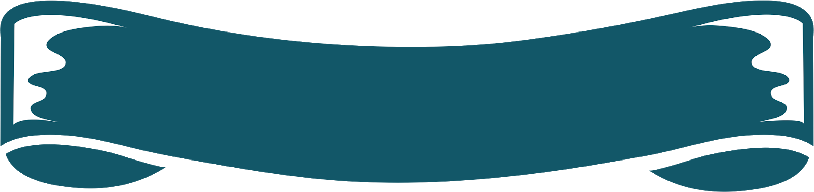 Ribbon Banners Vector (1600x378), Png Download