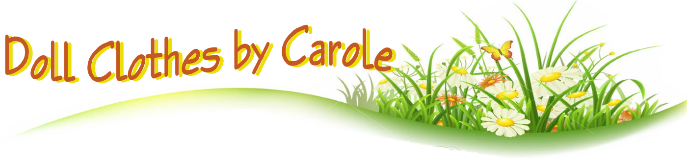 Doll Clothes By Carole - Graphic Design (1400x323), Png Download