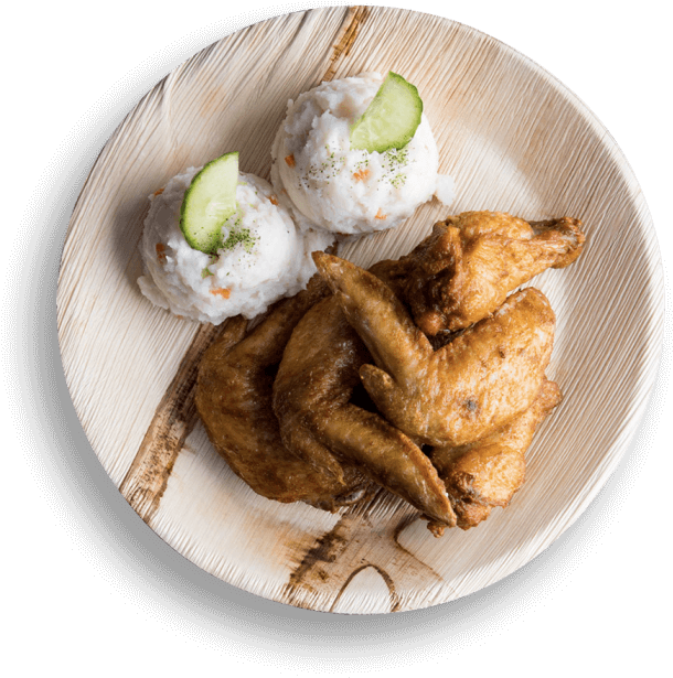 Snack Wings Mobile - Fritter (700x700), Png Download