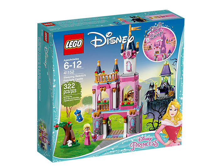 Sleeping Beauty's Fairytale Castle - Lego Disney Sleeping Beauty (947x532), Png Download
