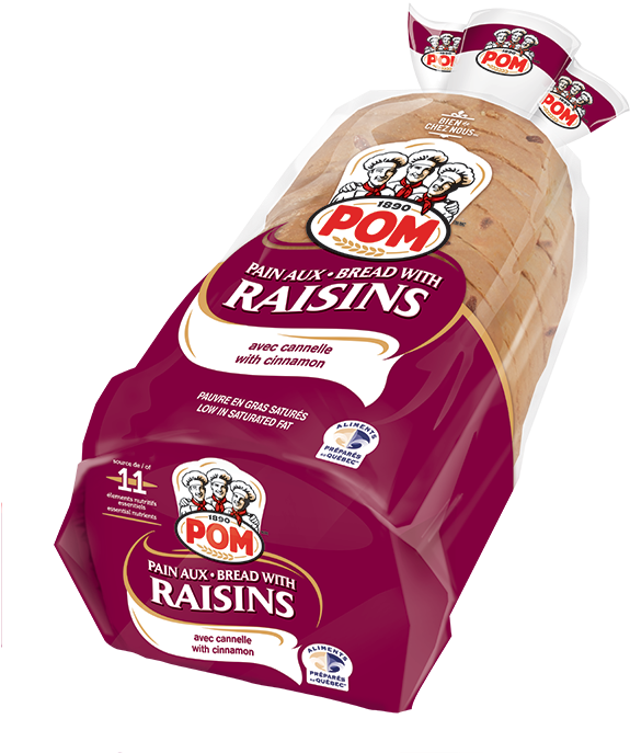 Pom - Pain Raisin Valeur Nutritive (617x720), Png Download