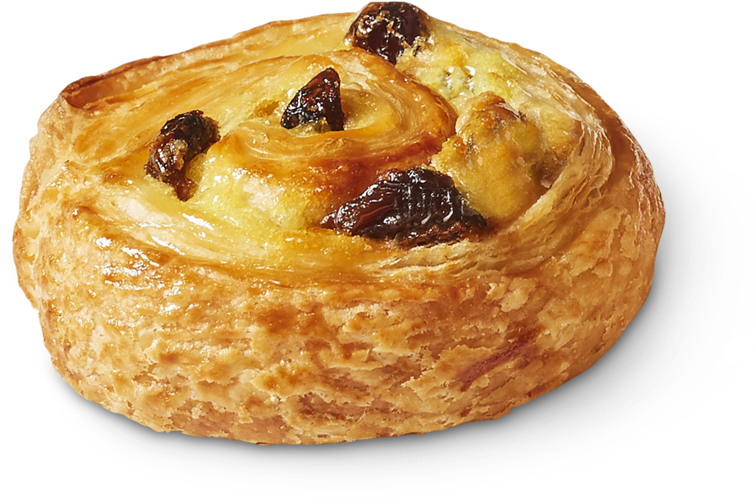 Lunch Pain Aux Raisins 30g - Danish Pastry (1200x1200), Png Download