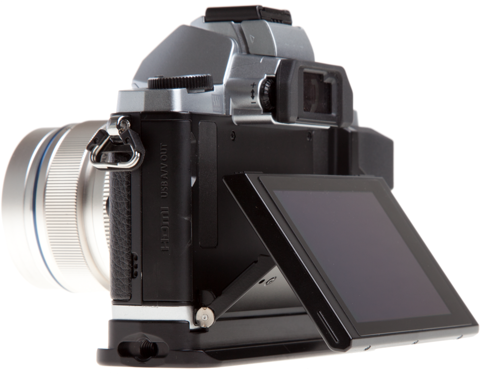 Plate For Om D E M5 - Single-lens Reflex Camera (1100x1035), Png Download