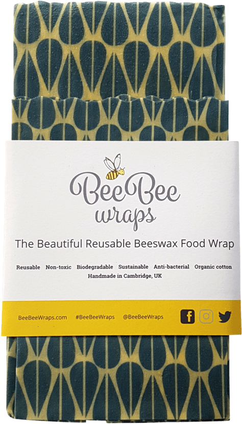 Bee Bee Reusable Food Wraps Green - Construction Paper (1024x1366), Png Download