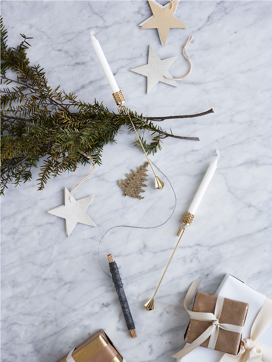Christmas Tree H7 Gold Plated Karen Blixen - Christmas Tree Candle Holder (1200x1200), Png Download