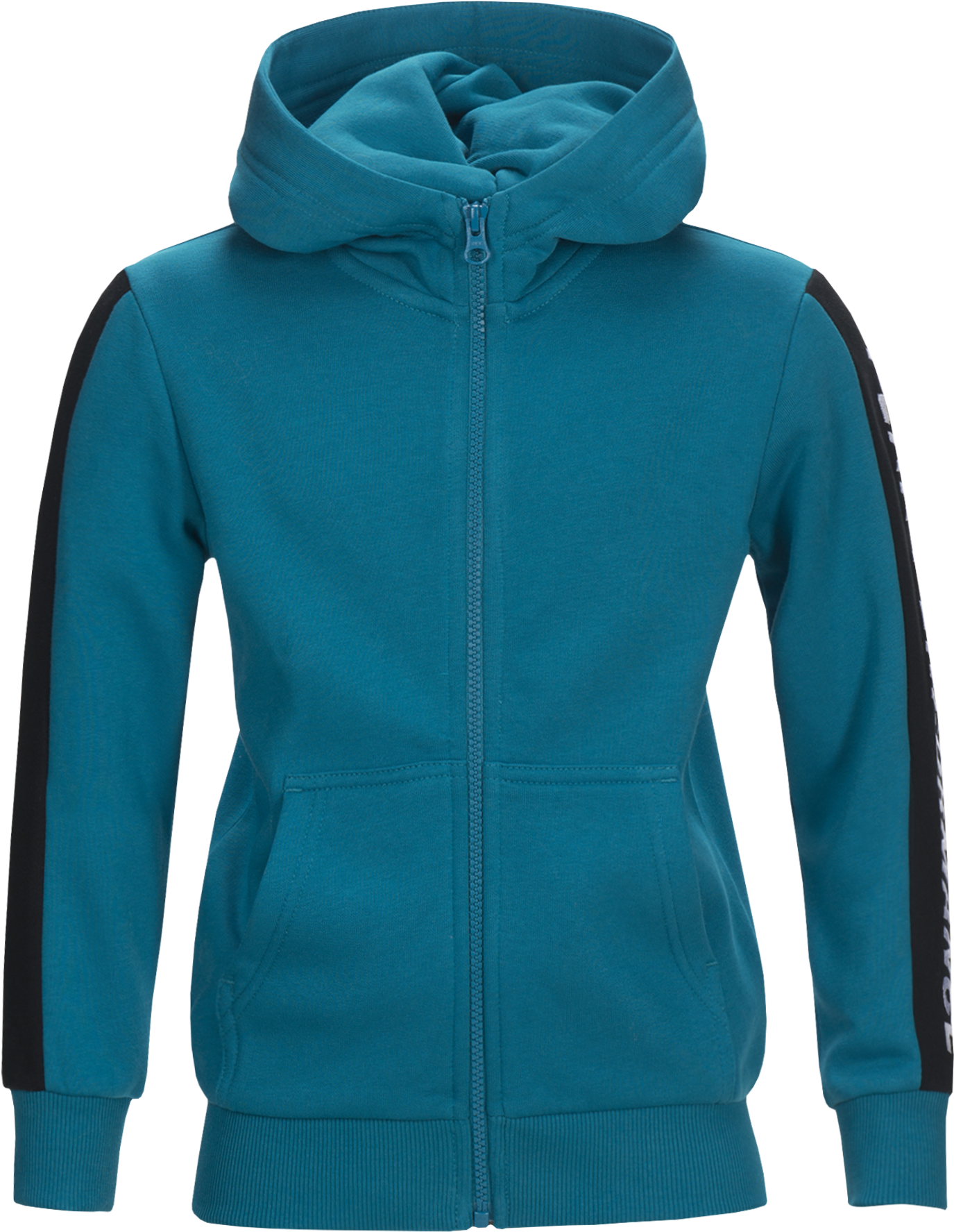 Kids Season Cotton Blend Zip Up Hoodie Deep Aqua - Hoodie (1500x2000), Png Download