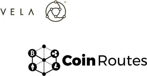 Vela Partners With Coinroutes To Deliver Crypto-asset - Circle (910x500), Png Download