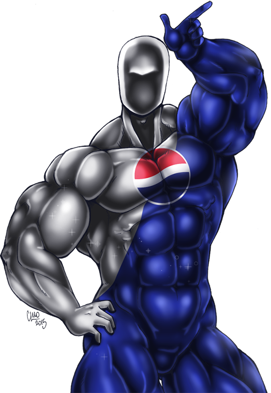 Pepsiman Png - Pepsi Man Png (553x800), Png Download