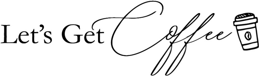 Letsgetcoffee - Line Art (1000x328), Png Download