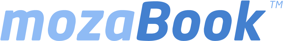 Logo Mozabook 04 - Graphics (1200x260), Png Download