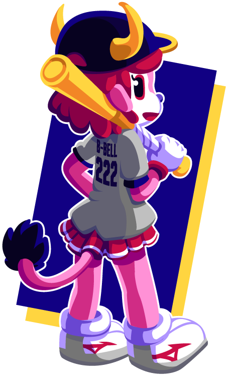 Bellmandichan - Buffalo Bell Cute (450x746), Png Download