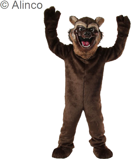 Wolverine Mascot Costume (574x574), Png Download