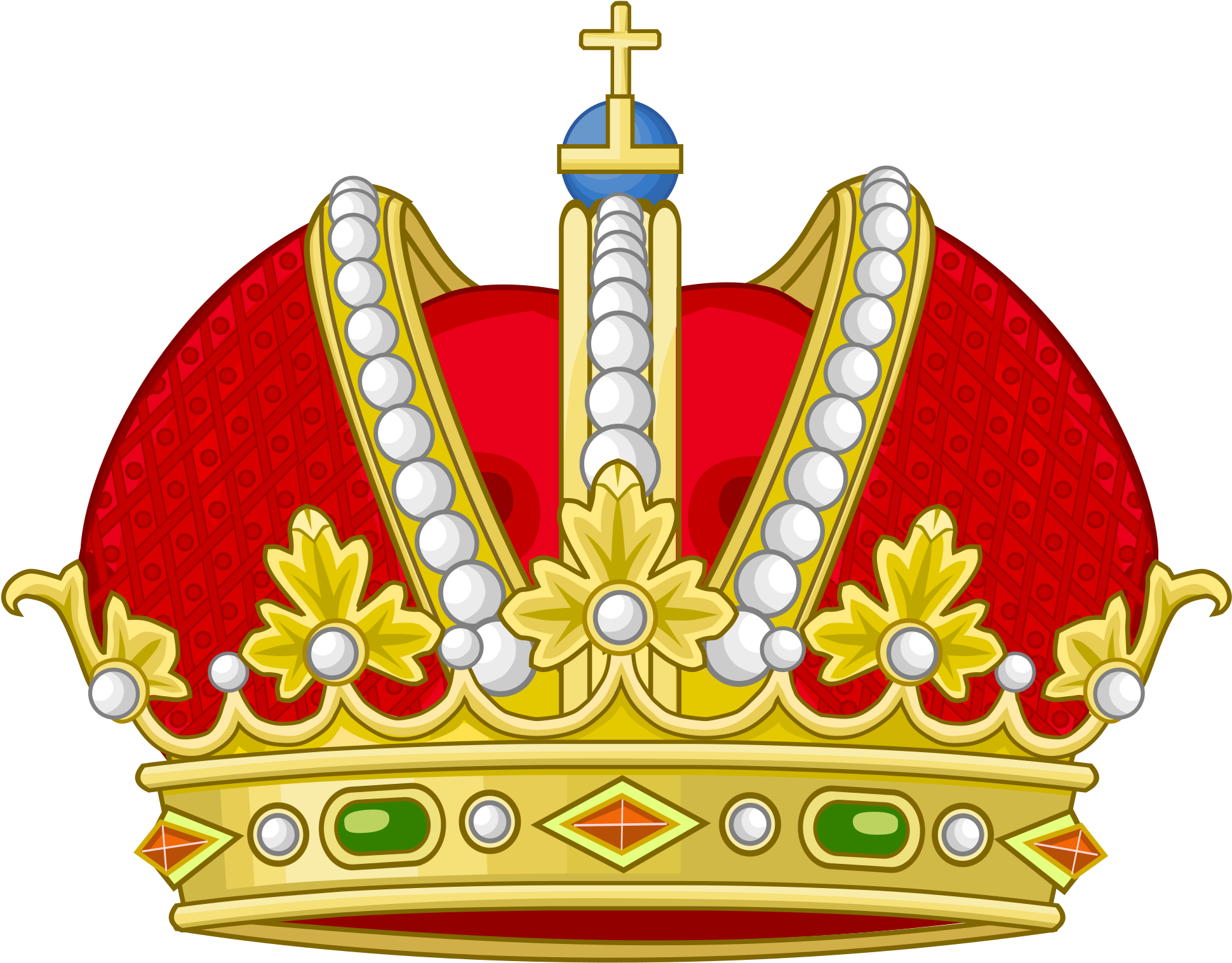 Imperial Crown Svg (2000x1558), Png Download