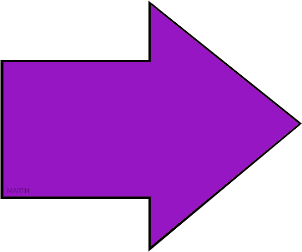 Purple Arrow - Purple Arrow Gif (633x648), Png Download