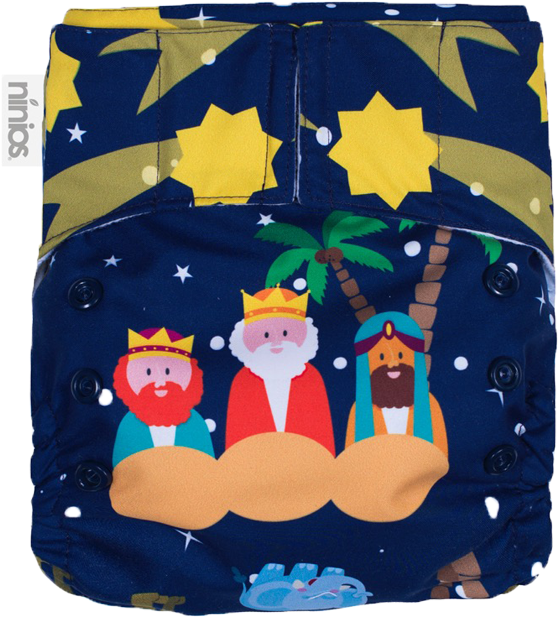 Venta Outlet Híbrido Reyes Magos - Cartoon (640x640), Png Download
