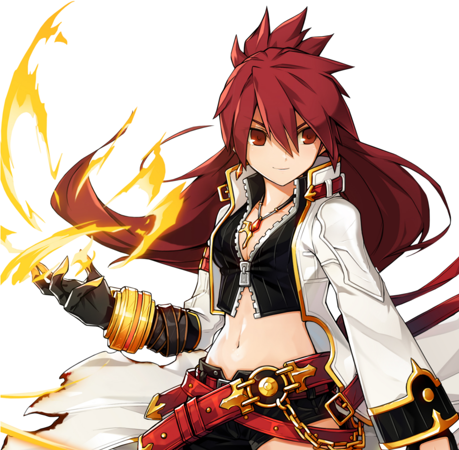 Elesis - Grand Chase Elesis Fanart (943x943), Png Download