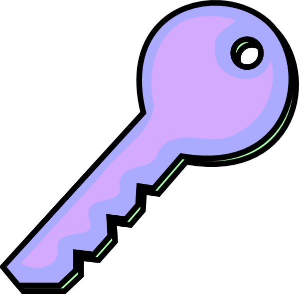 Key Clipart For Kids (600x590), Png Download