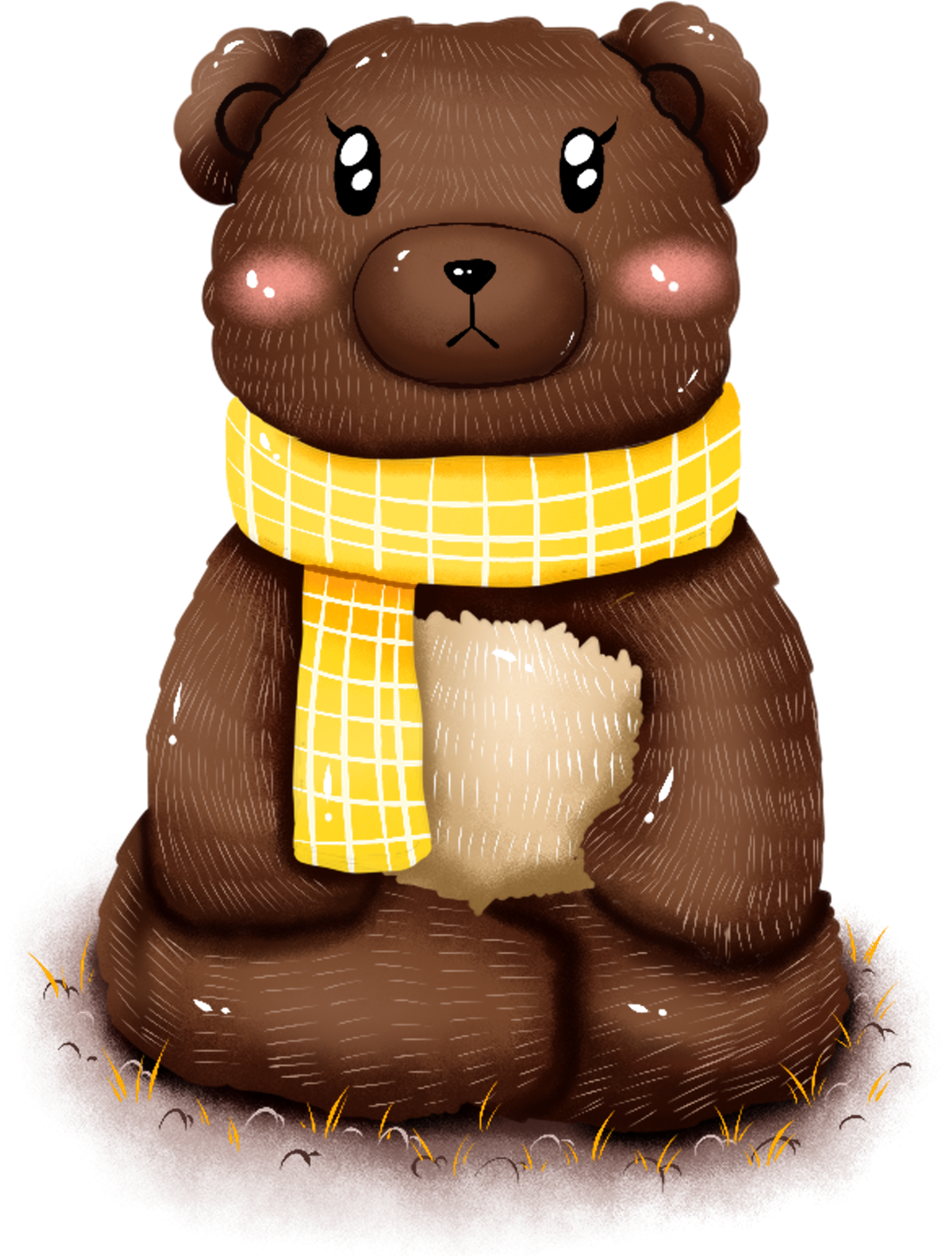 Original Commercial Hand Drawn Animal Png And Psd (4000x4000), Png Download