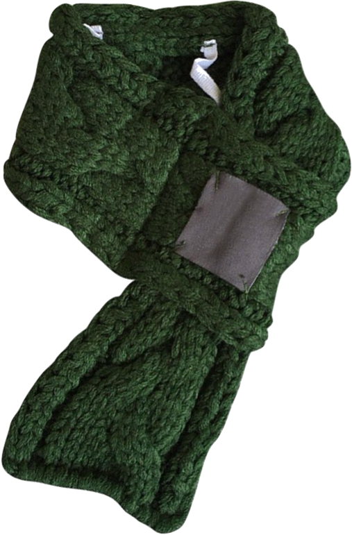 The Cute Warm Winter Scarf - Wool (507x771), Png Download