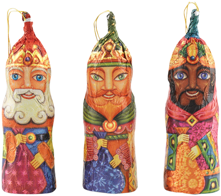 Despedimos El Año 2018 Y Damos La Bienvenida Al 2019 - Reyes Magos En Botellas De Cristal (630x630), Png Download